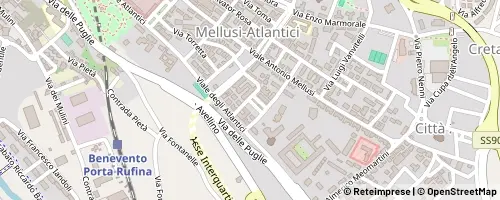 Mappa Benevento
