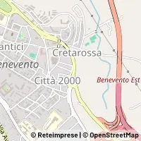 Mapa Benevento