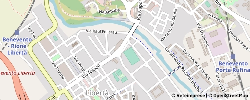 Mappa Benevento