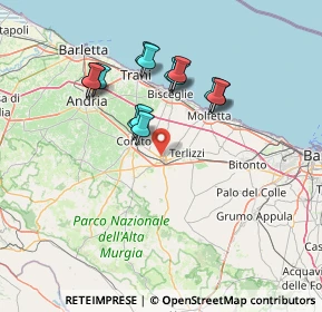 Mappa Via Vincenzo Lorusso, 70037 Ruvo di Puglia BA, Italia (13.485)