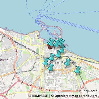 Mappa Via Abate Gimma, 70123 Bari BA, Italia (1.32917)