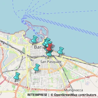 Mappa Via Fiume, 70121 Bari BA, Italia (1.20182)