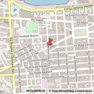 Mappa Via Francesco Crispi, 102, 70123 Bari, Bari (Puglia)