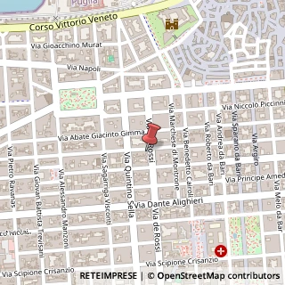 Mappa Via de Rossi, 63, 70122 Bari, Bari (Puglia)