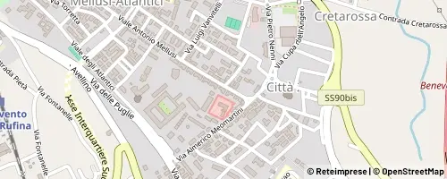 Mappa Benevento