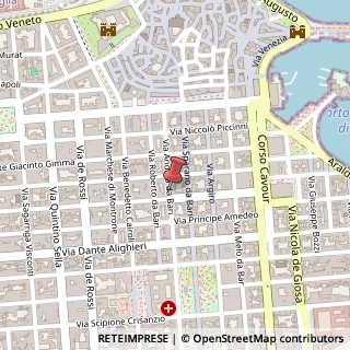 Mappa Via Andrea da Bari,  79, 70121 Bari, Bari (Puglia)
