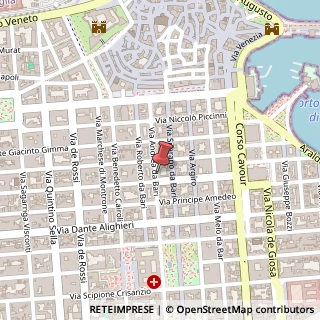 Mappa Via Andrea da Bari, 56, 70121 Bari, Bari (Puglia)