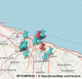 Mappa SP  231 km 77, 70121 Bari BA, Italia (6.23467)