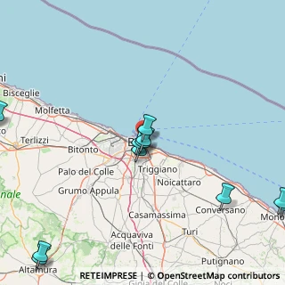 Mappa Via de Nicolò Vito Nicola, 70121 Bari BA, Italia (23.99667)