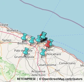 Mappa SP  231 km 77, 70121 Bari BA, Italia (6.35077)