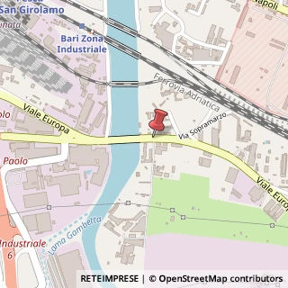 Mappa Strada Torre dei Cani,  1, 70123 Bari, Bari (Puglia)
