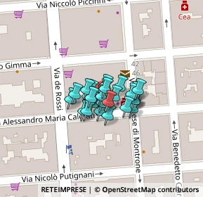 Mappa Via Abate Giacinto Gimma, 70120 Bari BA, Italia (0)