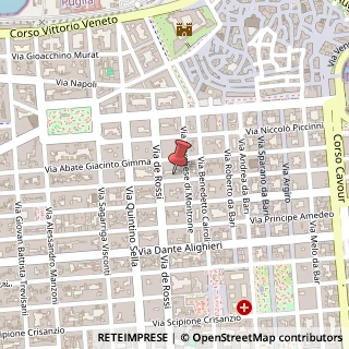 Mappa Via Alessandro Maria Calefati, 133, 70122 Bari, Bari (Puglia)