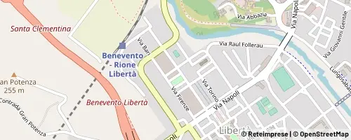 Mappa Benevento