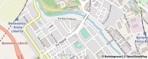 Mappa Benevento