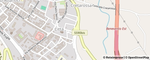 Mappa Benevento