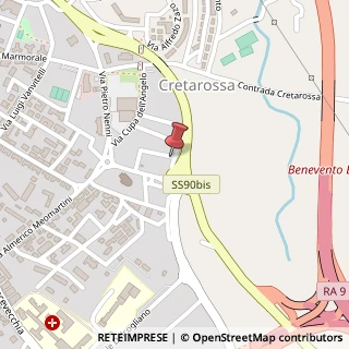 Mappa Piazzale Vittime Civili di Guerra, 9, 82100 Benevento, Benevento (Campania)