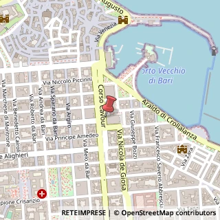 Mappa Corso Cavour, 8, 70121 Bari, Bari (Puglia)