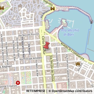 Mappa Corso Cavour, 12, 70122 Bari, Bari (Puglia)