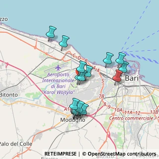Mappa Via Peppino Franco, 70132 Bari BA, Italia (3.55353)
