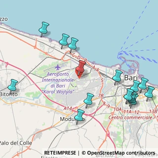 Mappa Via Peppino Franco, 70132 Bari BA, Italia (5.592)