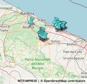 Mappa SP231, 70037 Ruvo di Puglia BA, Italia (8.8145)