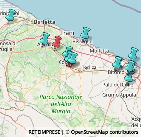 Mappa SP231, 70037 Ruvo di Puglia BA, Italia (16.99786)