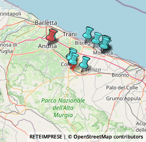 Mappa SP231, 70037 Ruvo di Puglia BA, Italia (11.31222)