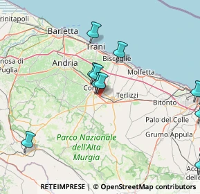 Mappa SP231, 70037 Ruvo di Puglia BA, Italia (20.84833)