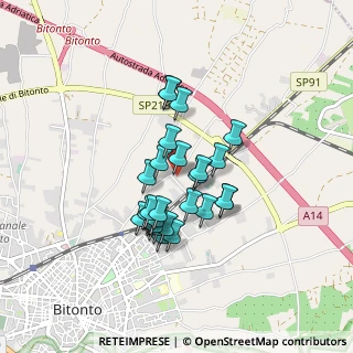 Mappa Traversa Via S.Spirito, 70032 Bitonto BA, Italia (0.71379)
