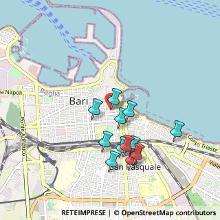 Mappa Via Alessandro Maria Calefati, 70121 Bari BA, Italia (0.9)