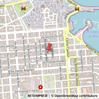 Mappa Via Sparano da Bari, 82, 70121 Bari, Bari (Puglia)