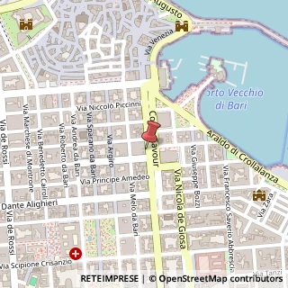 Mappa Corso Cavour, 75, 70121 Bari, Bari (Puglia)