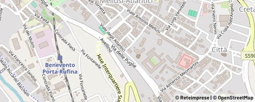 Mappa Benevento