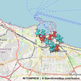 Mappa Via Federico Hermaninn, 70123 Bari BA, Italia (1.29643)