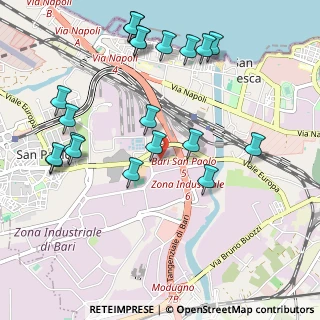 Mappa Zona Industriale, 70132 Zona Industriale BA, Italia (1.242)