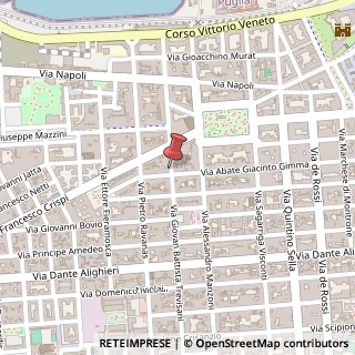 Mappa Via Trevisani, 129, 70123 Bari, Bari (Puglia)