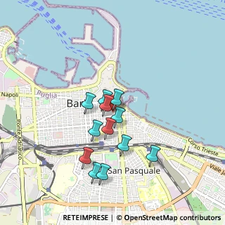 Mappa Via Nicolò Putignani, 70125 Bari BA, Italia (0.7825)