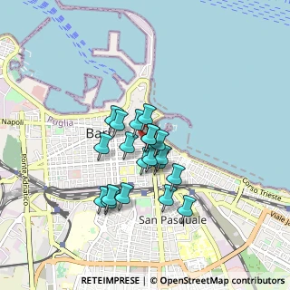Mappa Via Alessandro Maria Calefati, 70100 Bari BA, Italia (0.678)