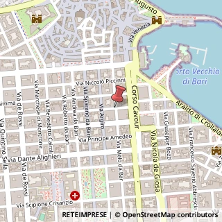 Mappa Via Melo da Bari, 71, 70121 Bari, Bari (Puglia)