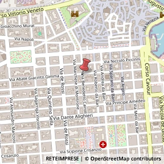 Mappa Via Benedetto Cairoli, 45/47, 70122 Bari, Bari (Puglia)