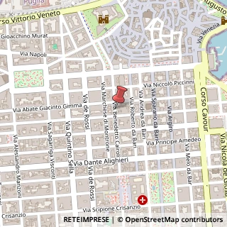 Mappa Via Benedetto Cairoli, 56, 70122 Bari, Bari (Puglia)
