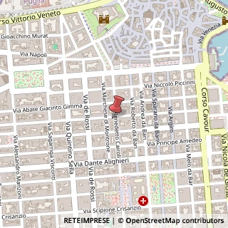 Mappa Via Alessandro Maria Calefati, 130, 70122 Bari, Bari (Puglia)