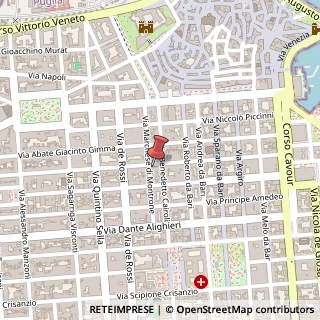 Mappa Via Alessandro Maria Calefati, 142, 70122 Bari, Bari (Puglia)