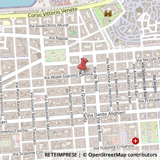 Mappa Via Abate Gimma, 164, 70122 Bari, Bari (Puglia)