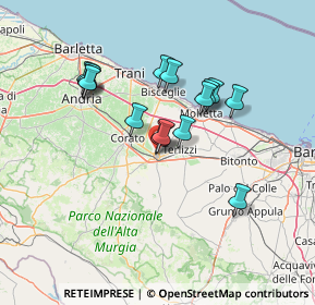 Mappa Via Boccuzzi E., 70037 Ruvo di Puglia BA, Italia (12.72267)