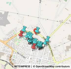 Mappa Via Boccuzzi E., 70037 Ruvo di Puglia BA, Italia (0.375)