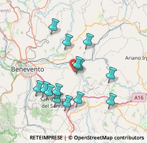 Mappa Via Raffaele de Caro, 82021 Apice BN, Italia (7.48214)