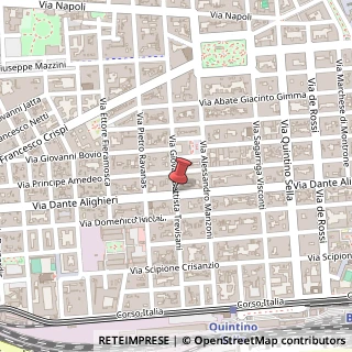 Mappa Via Gian Battista Trevisani,  148, 70122 Bari, Bari (Puglia)