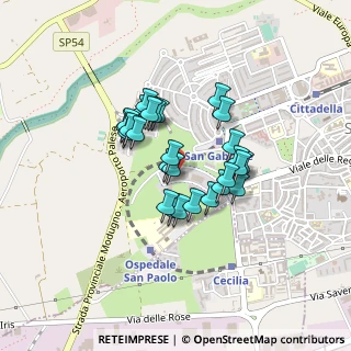 Mappa Via Francesco Eugenio Silvestri, 70132 Bari BA, Italia (0.32593)